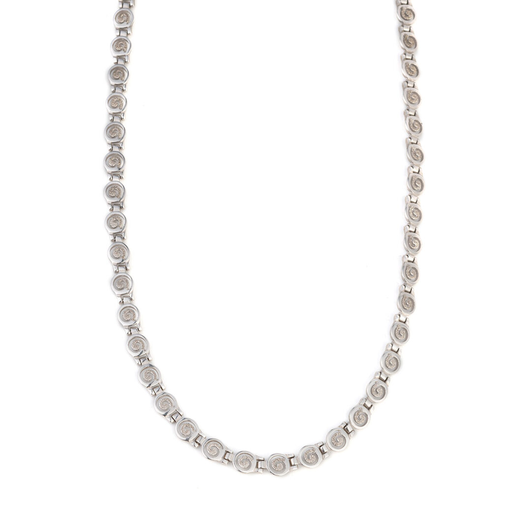 MI-NE-04489022 Κολιέ Κύκλος της Ζωής από Ασήμι 925