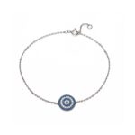 Evil Eye 925 Sterling Silver Bracelet