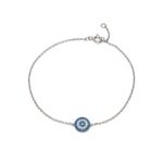 Evil Eye 925 Sterling Silver Bracelet - Image 2