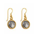 Alexander Earrings in 925 Silver and Gold Plated