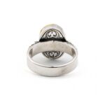 Vintage Traditional Ioannina Ring 925 Silver and Gold Plated - Image 3