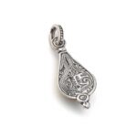 Vintage Ioannina Traditional Pendant 925 Silver and Gold Plated - Image 2