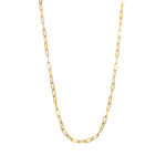 Paperclip Chain Necklace - Stainless Steel - Image 2