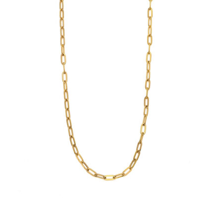 Paperclip Chain Necklace - Stainless Steel