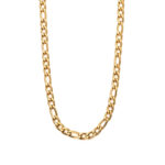 Stainless Steel Figaro Chain Necklace