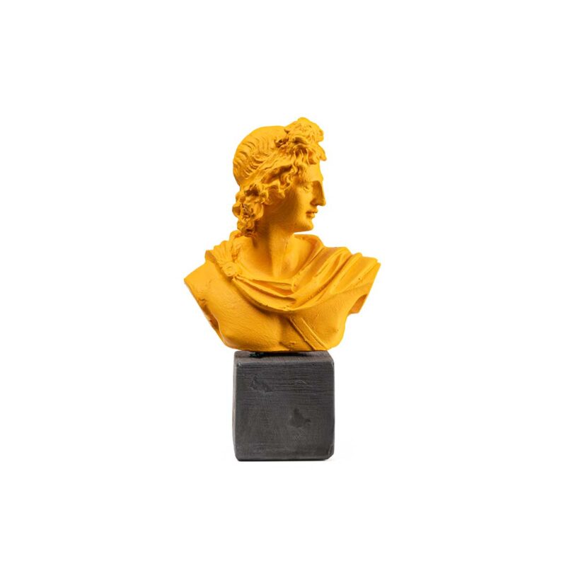 Apollo Bust Statue – Classical Greek Mythology Sculpture