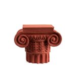Ancient Greek Ionic Column Sculpture