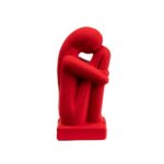 Woman in Contemplation Sculpture - Image 3