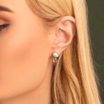 Gemstone Dangle Earrings in 925 Sterling Silver & Gold Plating - Image 4