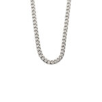 Stainless Steel Curb Chain Necklace