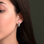 Gerochristo - Simplicity half Hoop Earrings in Sterling Silver - Image 2