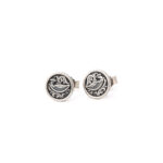 Gerochristo - Dove Stud Earrings in Sterling Silver