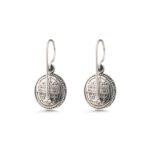 Gerochristo - Garden Shadows small Drop Earrings in Sterling Silver - Image 3