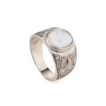 Gerochristo - Classic Ring in Sterling Silver with Mother o f Pearl - Image 3