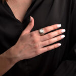 Gerochristo - Classic Ring in Sterling Silver with Mother o f Pearl - Image 2