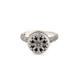 Gerochristo - Roxana Round Ring in Sterling Silver