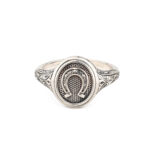 Gerochristo - Horseshoes Ring in Sterling Silver