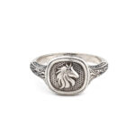 Gerochristo - Horse Ring in Sterling Silver