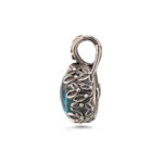 Gerochristo - Cyclamin pendant in Sterling Silver with Doublet Stone - Image 3