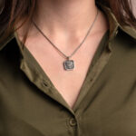 Gerochristo - Phoenix Talisman Pendant in Sterling Silver - Image 2