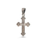 Gerochristo - Byzantine Cross Pendant Sterling Silver