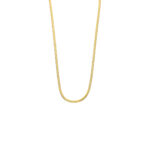 Snake Chain in Stainless Steel and Gold Plated