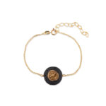 Wisdom Owl Bracelet with Lava Stone - 925 Sterling Silver