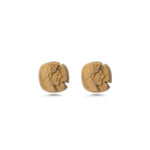 Goddess Athena Stud Earrings – Sterling Silver and Gold Plated