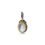 Gerochristo - Iris Small Pendant with Doublet Gemstone