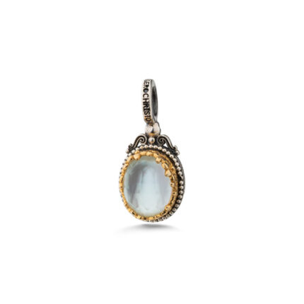 Gerochristo - Iris Small Pendant with Doublet Gemstone