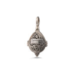 Gerochristo - Semeli Drop Pendant in Sterling silver with Doublet Gemstone - Image 3