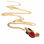 Greek Tsarouchi Necklace – 925 Sterling Silver and Gold Plated