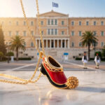 Greek Tsarouchi Necklace – 925 Sterling Silver and Gold Plated - Image 4