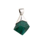 Boho Malachite Pendant – Sterling Silver 925