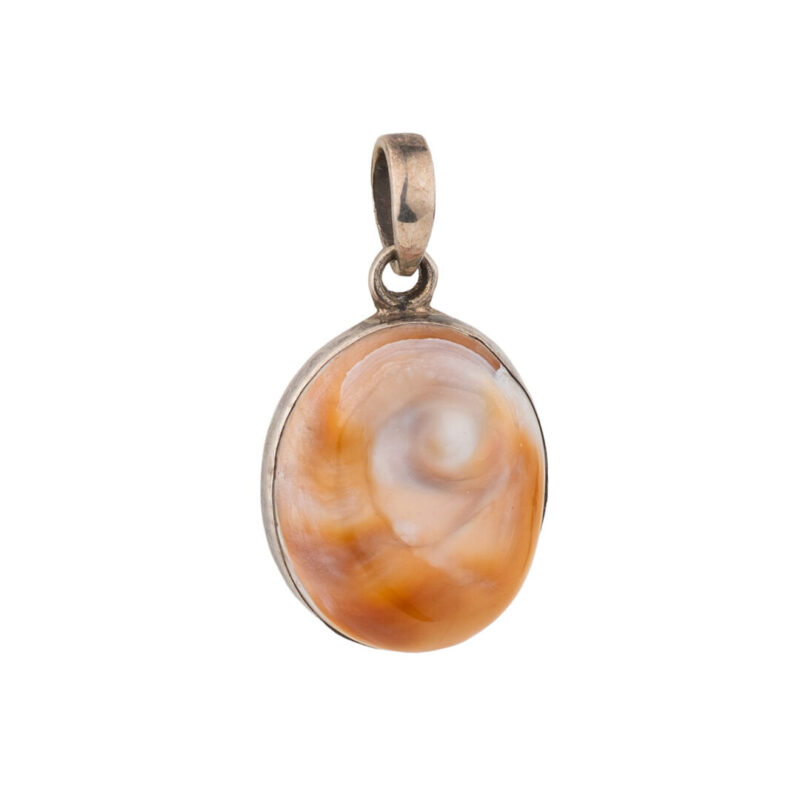Eye of the Sea Pendant – Handmade Silver 925