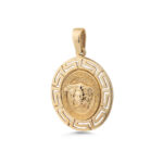 Medousa Pendant - 14K Gold