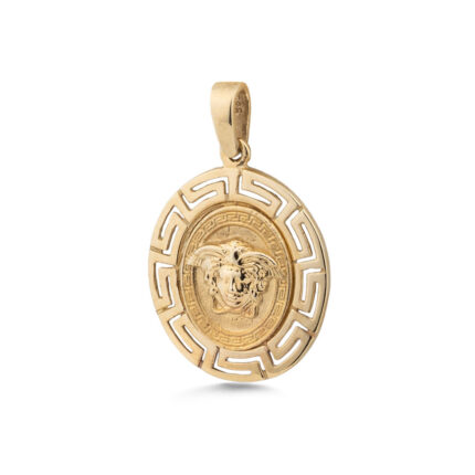 Medousa Pendant - 14K Gold