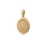 Vergina Pendant - 14K Gold