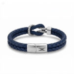 Nautical Knot Leather Bracelet – 925 Sterling Silver Axion - Image 2