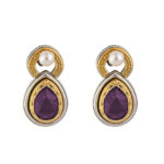 amethyst earrings