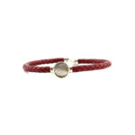 Phaistos Disk leather bracelet