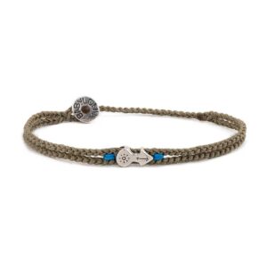 Babylonia Silver Bracelet - Positive Vibes