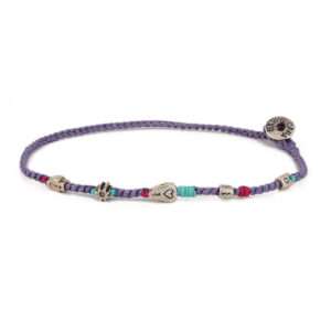 Purple Love Bracelet ~ Babylonia Bracelet 925⁰ Sterling Silver