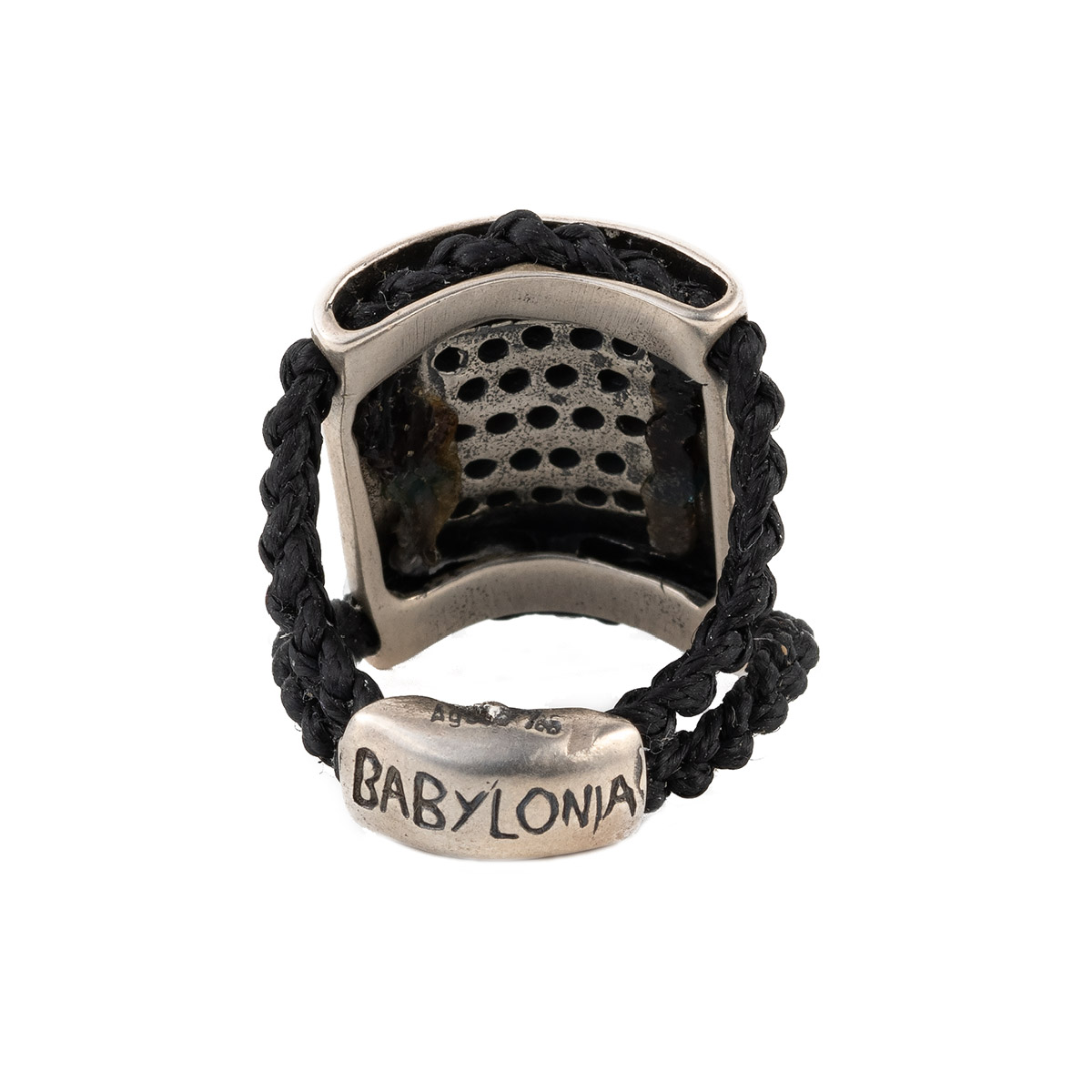Babylonia Δαχτυλίδι Ασημένιο 935⁰ ~ Chromata - GREEK ROOTS Babylonia