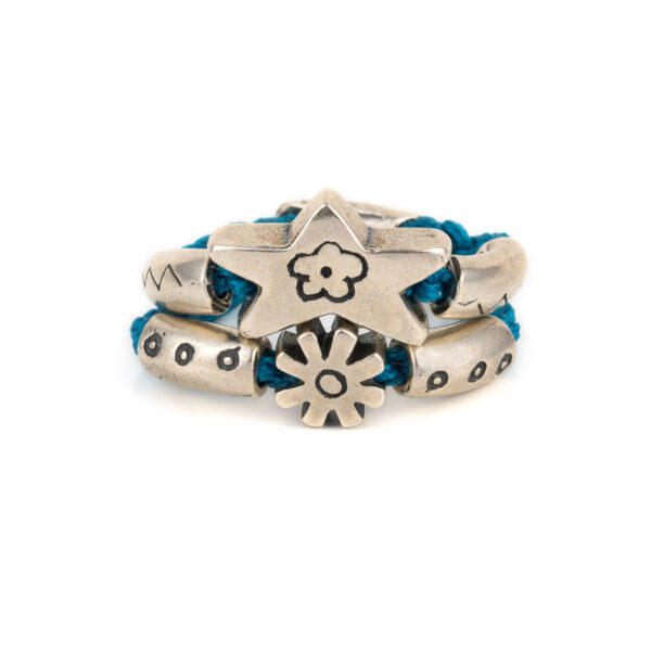 Babylonia Trust and Optimism Silver Ring