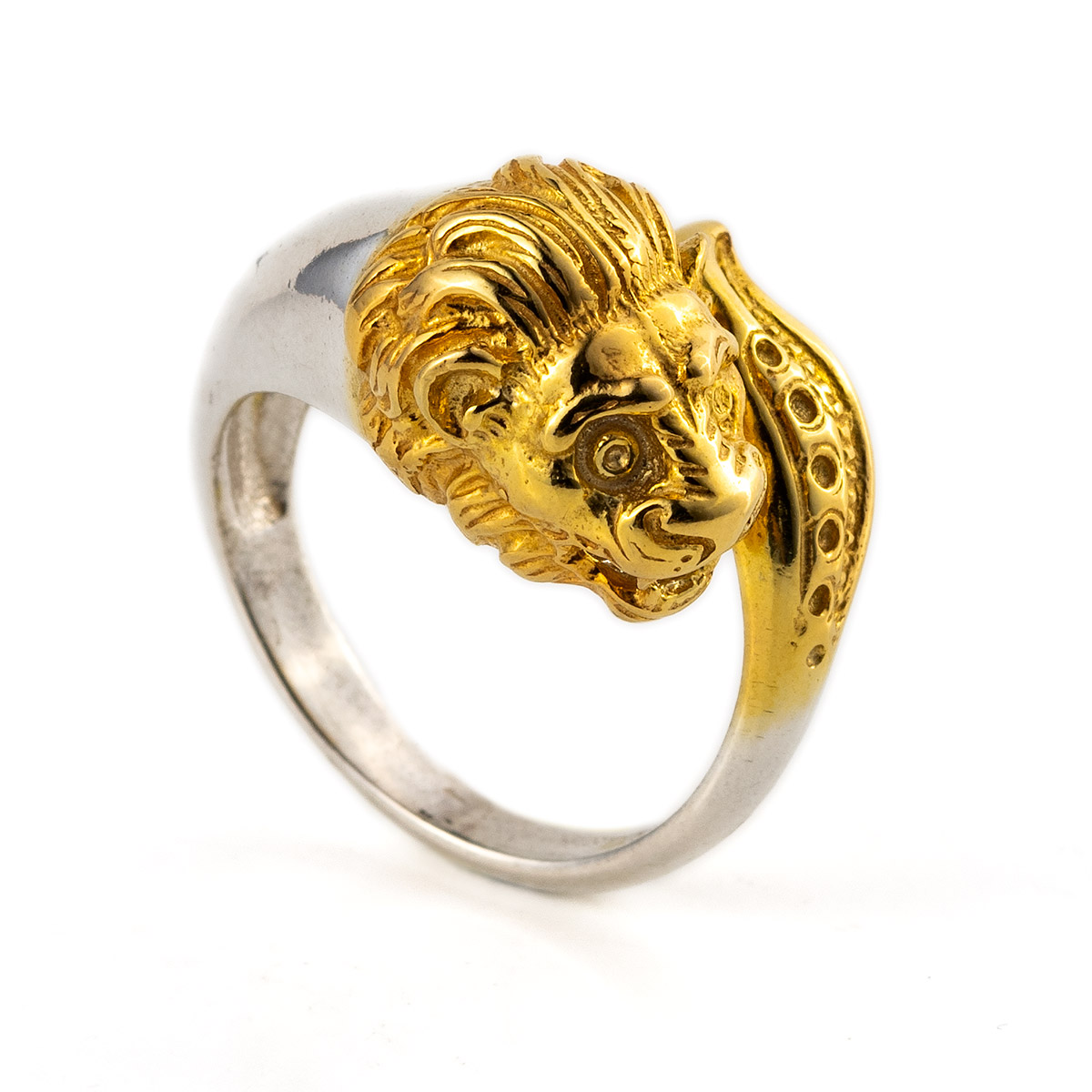 10k Yellow Gold Diamond Lion Head Ring 1.40 Ctw – Avianne Jewelers