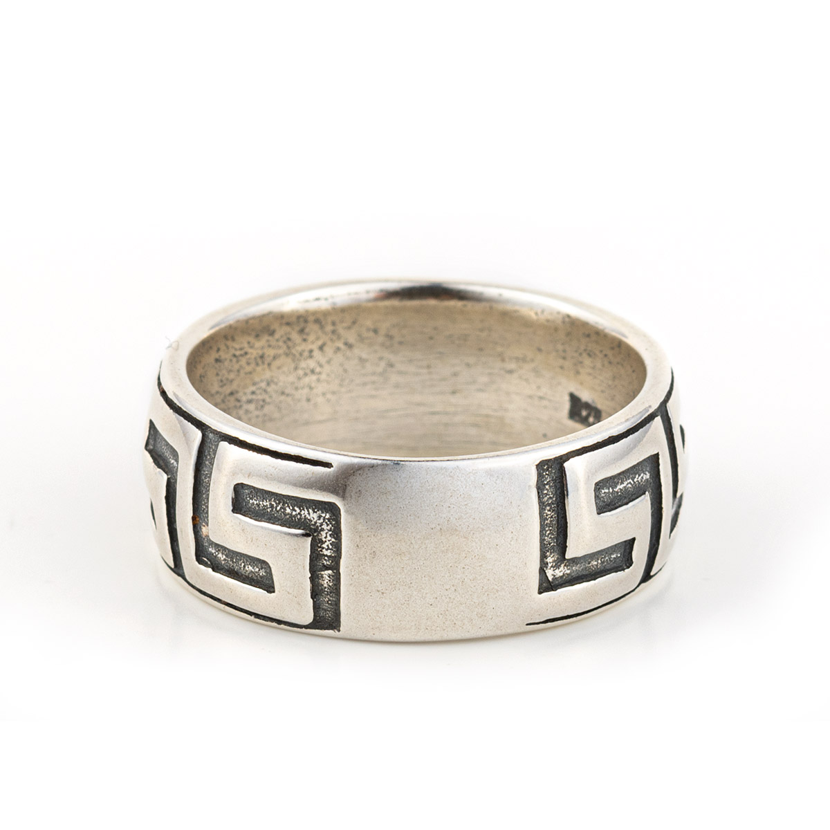 Sterling Silver Greek Meander Ring Sterling Silver Greek Meander Ring
