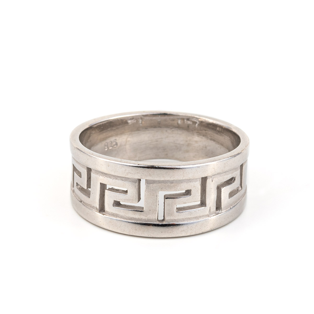 Sterling Silver Greek Meander Ring Sterling Silver Greek Meander Ring