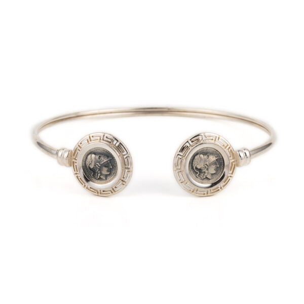 Athena Coin Hinge Bracelet