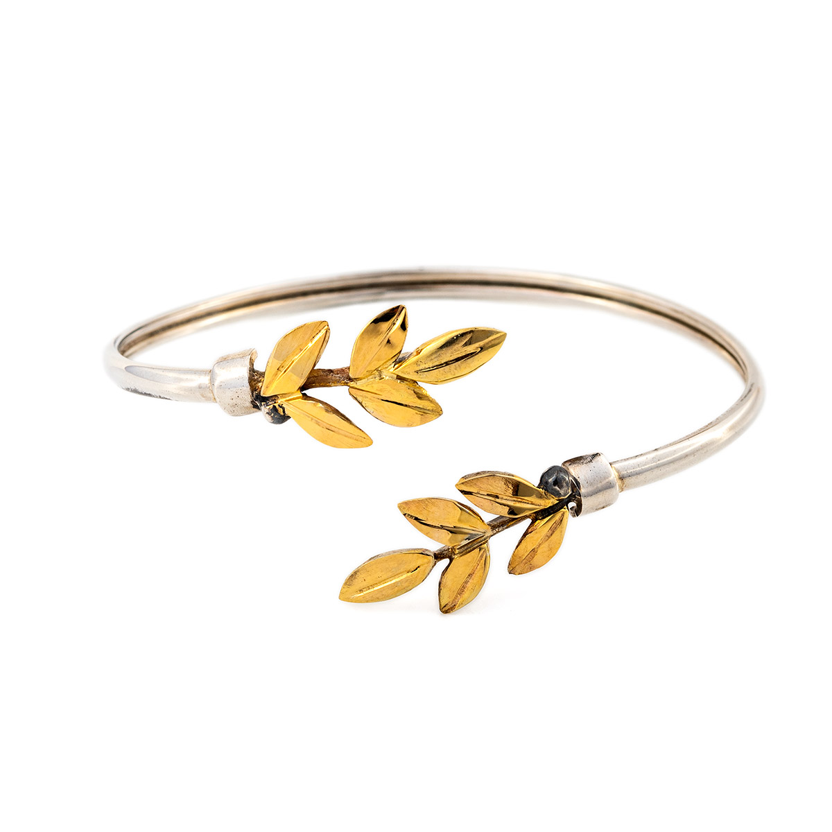 1pc Unique Personality Gold-colored Leaf Bracelet For Women / European And  American Style Wedding Jewelry Crystal Inlayed Hand Accessories / Gift For  Dating, Parties, Travel Notes And Commemorations | SHEIN
